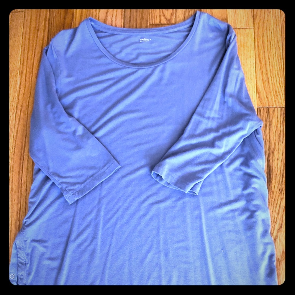 Gap Body side snap active top